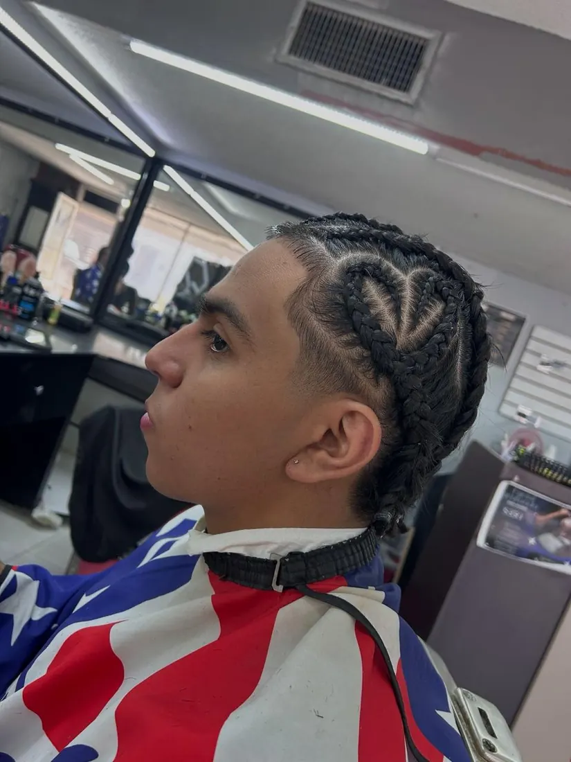 Trenzas con diseño